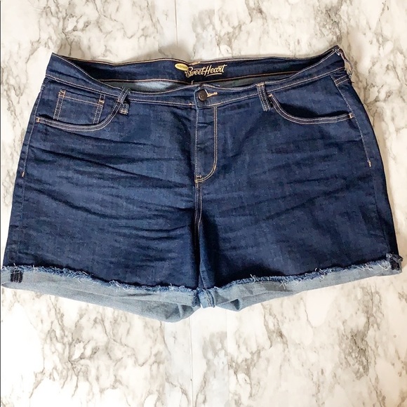 Old Navy Pants - Old Navy Sweetheart Cut Off Shorts Size 16